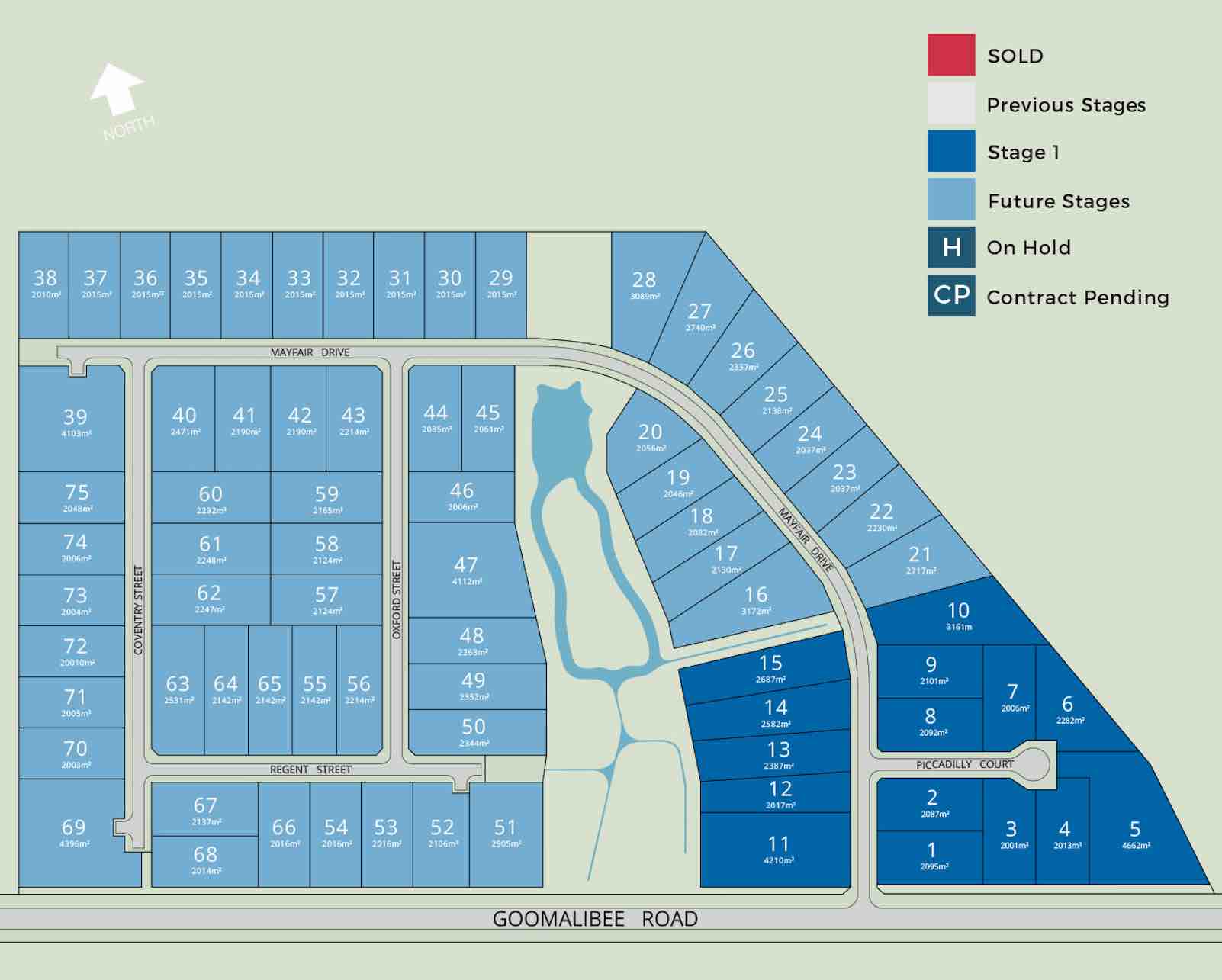  land for sale park lane estate benalla openlot